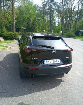 Mazda CX-30 cena 88900 przebieg: 57000, rok produkcji 2021 z Poddębice małe 254